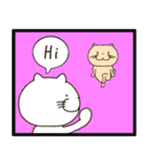 ねこべゐ ver.【English】（個別スタンプ：28）