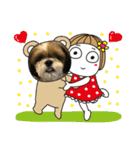 シーズー犬ぽぽ4（個別スタンプ：10）