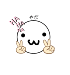 丸いスタンプ(´༎ຶོρ༎ຶོ`)（個別スタンプ：10）