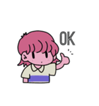 odarake-girl（個別スタンプ：1）