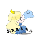うさちゃんさまとお姫さまスタンプ（個別スタンプ：2）