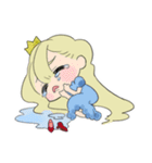 うさちゃんさまとお姫さまスタンプ（個別スタンプ：18）