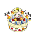 うさちゃんさまとお姫さまスタンプ（個別スタンプ：21）