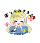 うさちゃんさまとお姫さまスタンプ（個別スタンプ：26）