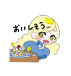 うさちゃんさまとお姫さまスタンプ（個別スタンプ：35）