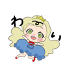 うさちゃんさまとお姫さまスタンプ（個別スタンプ：37）