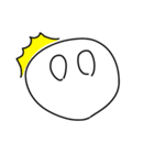 しろくんすたんぷ（個別スタンプ：3）