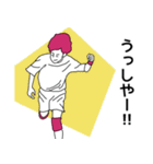 レッドヘア男子ハンドボール部②（個別スタンプ：8）