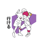 レッドヘア男子ハンドボール部②（個別スタンプ：9）