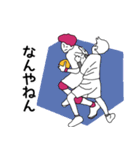 レッドヘア男子ハンドボール部②（個別スタンプ：12）