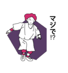 レッドヘア男子ハンドボール部②（個別スタンプ：21）