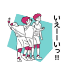 レッドヘア男子ハンドボール部②（個別スタンプ：23）