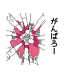 レッドヘア男子ハンドボール部②（個別スタンプ：24）