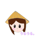 アオザイちゃんの日常（個別スタンプ：24）