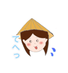 アオザイちゃんの日常（個別スタンプ：27）