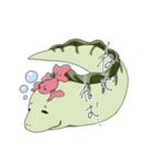 ウツボと金魚（個別スタンプ：2）