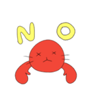 秋のロブスターのロブたんズ（個別スタンプ：10）