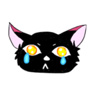 黒狐のみこく 日常に便利。（個別スタンプ：13）