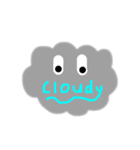 How is the  weather today ？（個別スタンプ：2）