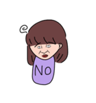 私は元気なおなご（個別スタンプ：4）