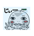 オノマトペりんごゆうこ（個別スタンプ：4）