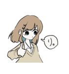 ほわほわがーる。（個別スタンプ：6）
