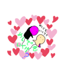 大好きな絵が少しでも響けば良いな。（個別スタンプ：4）