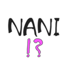 NANI ！？（個別スタンプ：1）