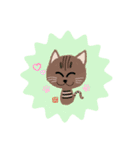 かっぱリーマンと飼い猫レオン（個別スタンプ：13）