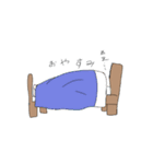 あほの青髪ちゃん（個別スタンプ：3）