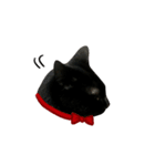黒猫くぅの日常（個別スタンプ：3）