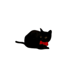 黒猫くぅの日常（個別スタンプ：5）