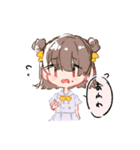 創作ちゃんと猫スタンプ（個別スタンプ：1）