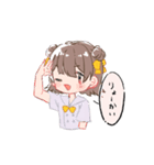創作ちゃんと猫スタンプ（個別スタンプ：2）