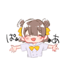 創作ちゃんと猫スタンプ（個別スタンプ：10）