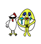 たまごマダム(日本語version)（個別スタンプ：28）