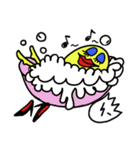 たまごマダム(日本語version)（個別スタンプ：38）