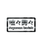 大体：黒077 漢字6/ID（個別スタンプ：14）