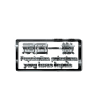 大体：黒077 漢字6/ID（個別スタンプ：38）