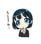 ネクタイじょしスタンプ。（個別スタンプ：10）
