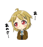 ネクタイじょしスタンプ。（個別スタンプ：11）