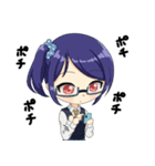 ネクタイじょしスタンプ。（個別スタンプ：12）