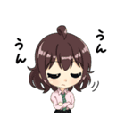 ネクタイじょしスタンプ。（個別スタンプ：13）