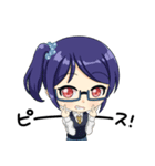 ネクタイじょしスタンプ。（個別スタンプ：21）