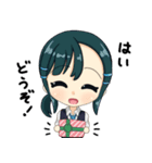 ネクタイじょしスタンプ。（個別スタンプ：24）