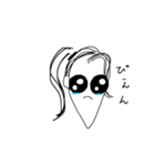 お湯で死ぬ雑魚キャラと甘党（個別スタンプ：5）