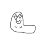 表情お化け(修正版)（個別スタンプ：4）