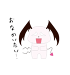 悪魔なおサボりウサギさん（個別スタンプ：1）