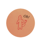へたくそだけど心を込めた絵たち(いきもの)（個別スタンプ：2）