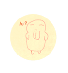 へたくそだけど心を込めた絵たち(いきもの)（個別スタンプ：4）
